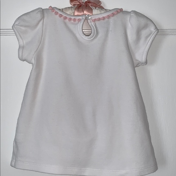 Mudpie Ballerina Bunny Top 12-18M Ballet Rabbit w/ Tulle Tutu EUC - Picture 6 of 10